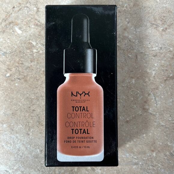 NYX Other - NYX Total Control Drop Foundation TCDF16 Mahogany 0.43 Fl Oz Professional
